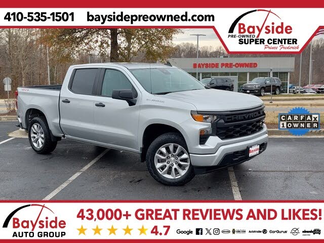 2022 Chevrolet Silverado 1500 Custom Crew Cab 4WD