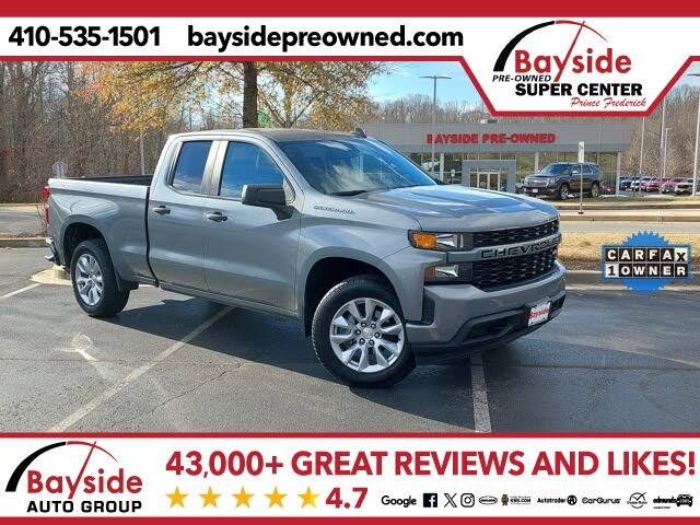 2022 Chevrolet Silverado 1500 Custom Double Cab 4WD