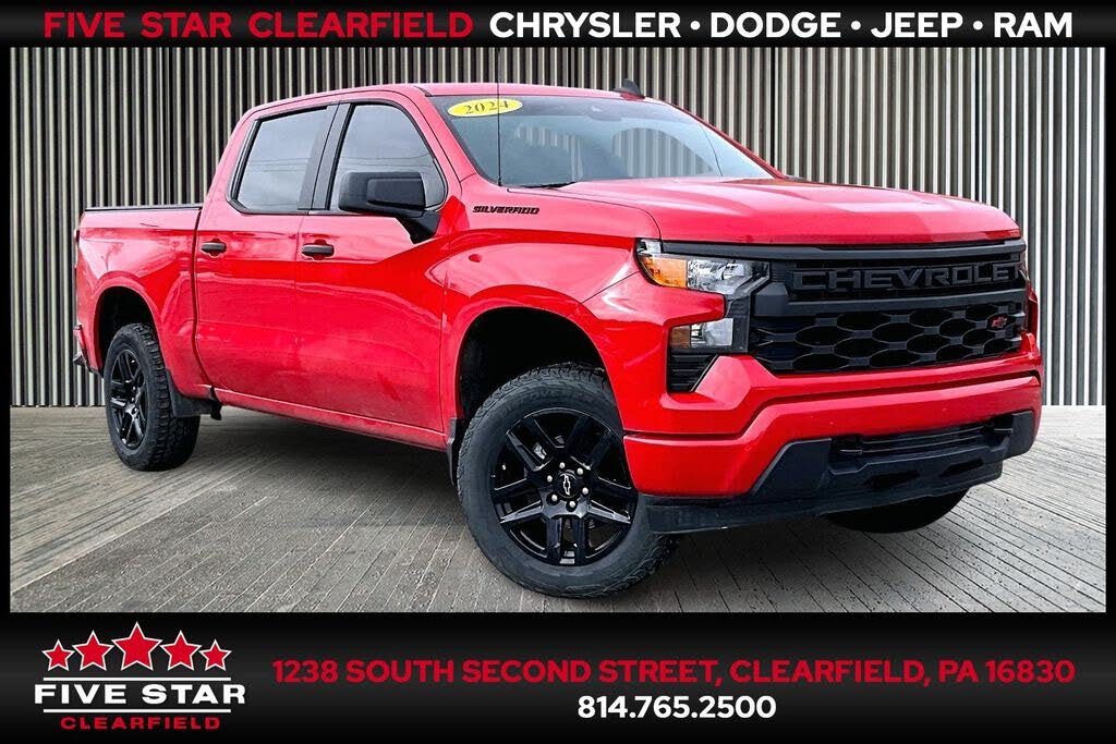 2024 Chevrolet Silverado 1500 Custom Crew Cab 4WD