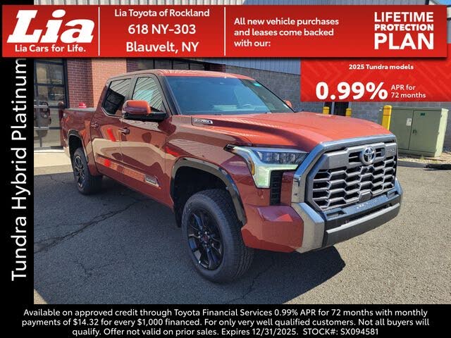 2025 Toyota Tundra Hybrid Platinum HV CrewMax Cab 4WD