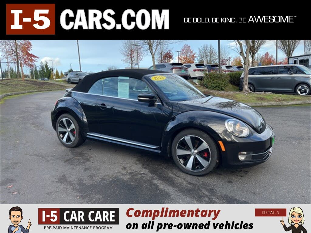 2013 Volkswagen Beetle Turbo 60s Edition Convertible