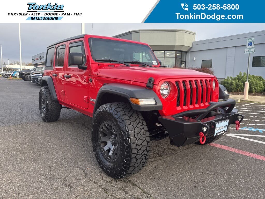 2018 Jeep Wrangler Unlimited Sport S 4WD