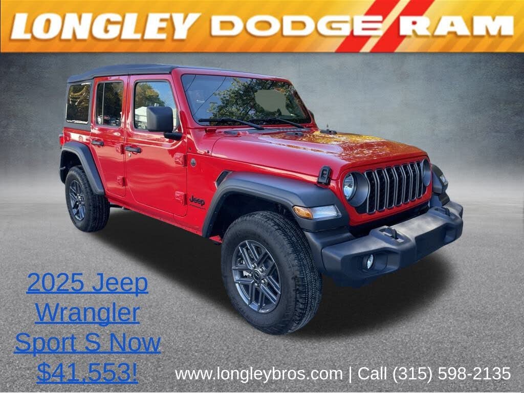 2025 Jeep Wrangler Sport S 4-Door 4WD