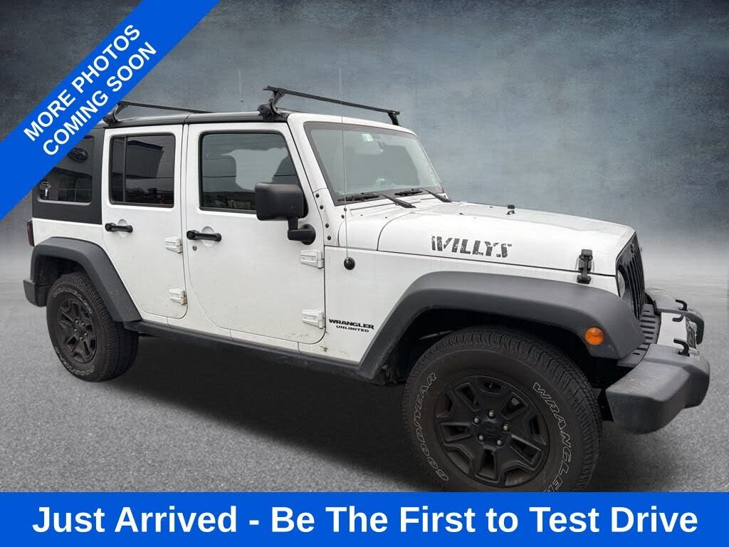 2017 Jeep Wrangler Unlimited Willys Wheeler 4WD