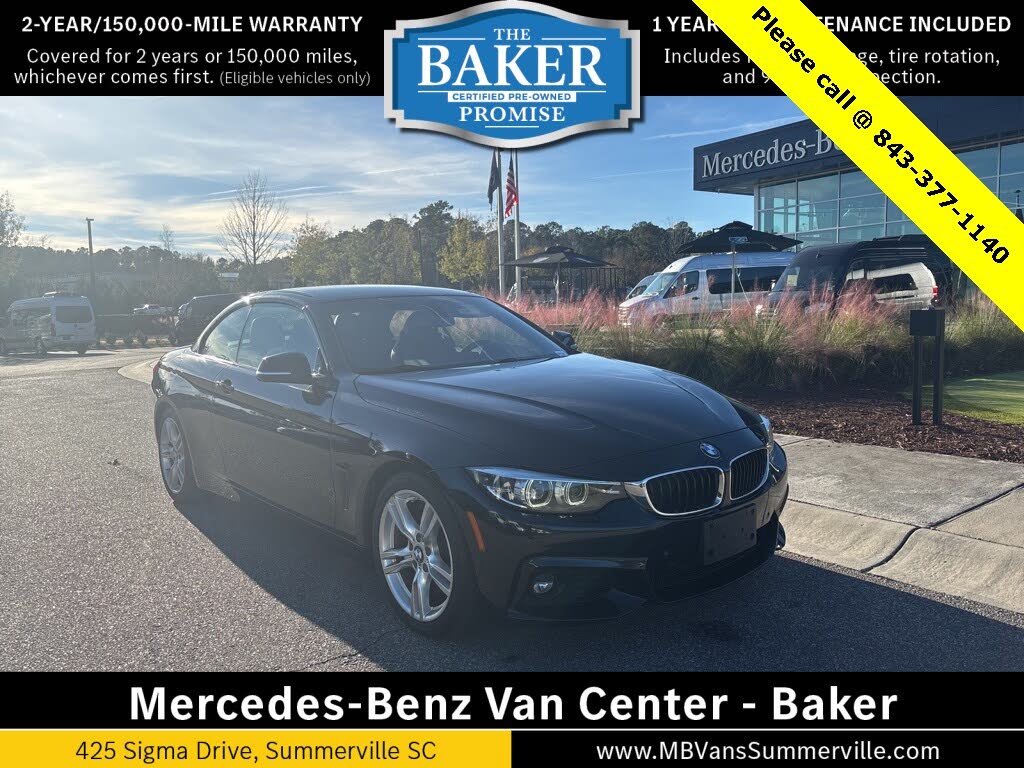 2018 BMW 4 Series 430i Convertible RWD