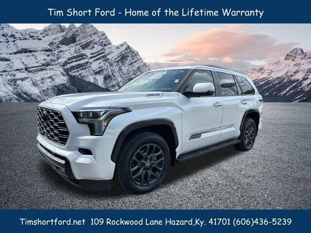 2025 Toyota Sequoia Platinum 4WD