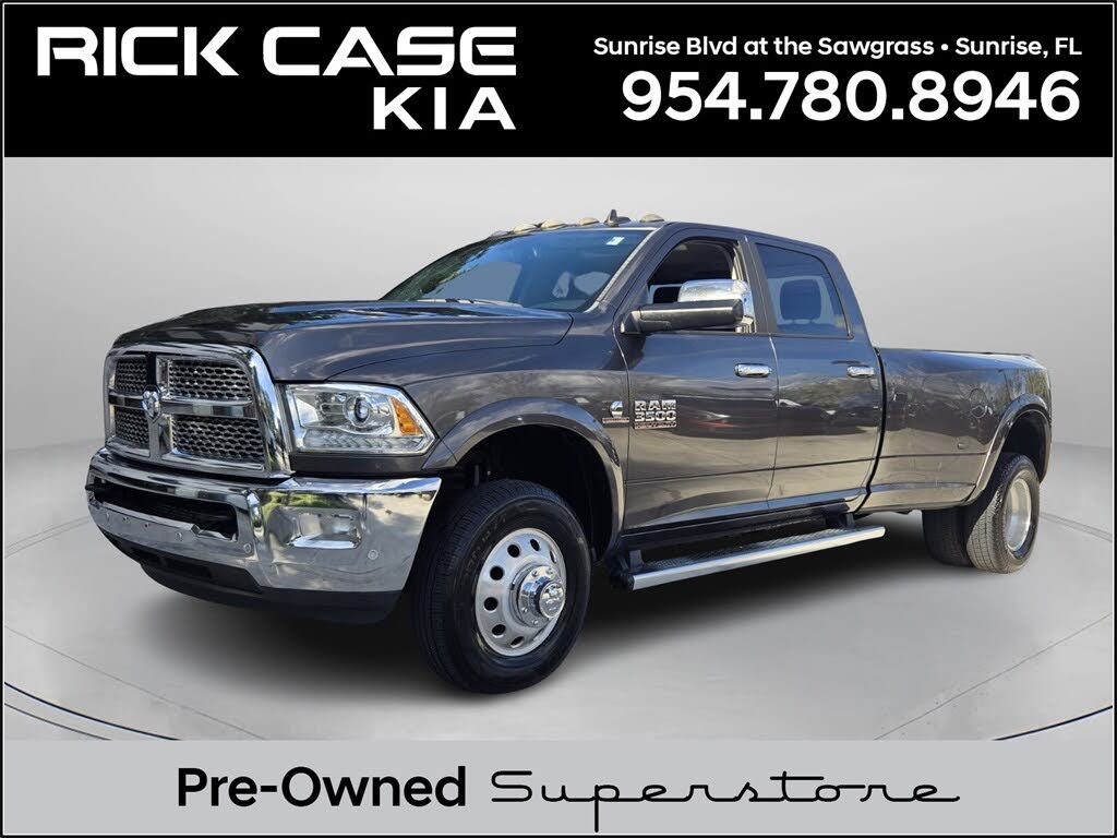 2016 RAM 3500 Laramie Crew Cab LB DRW 4WD