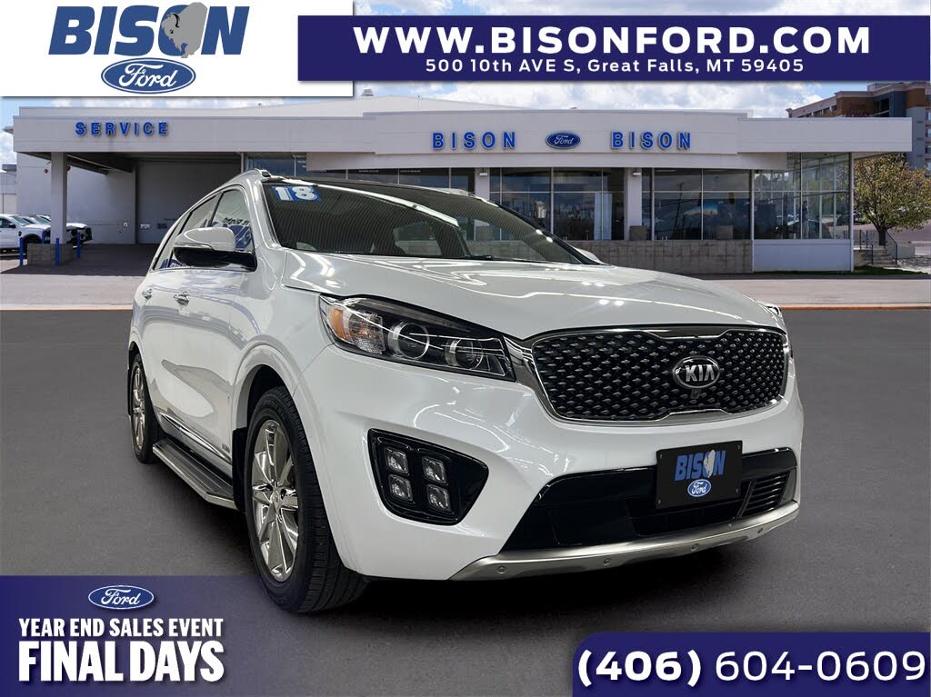 2018 Kia Sorento SX Limited V6 AWD