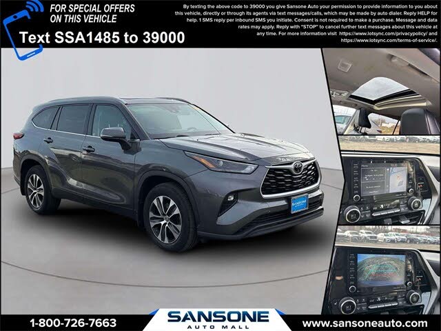 2022 Toyota Highlander XLE AWD