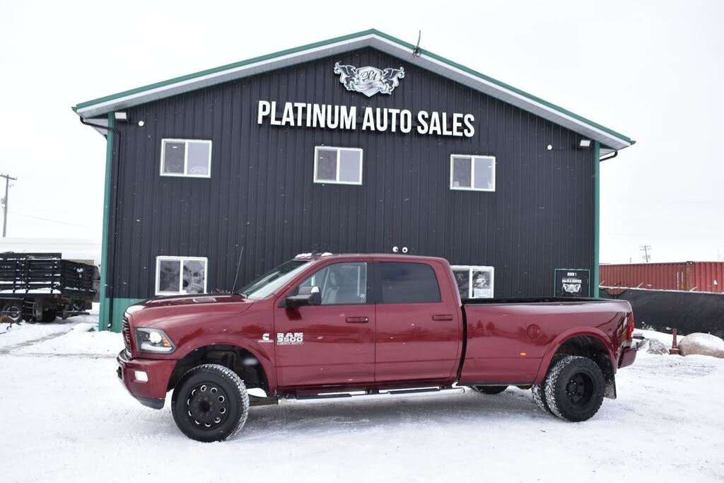 2018 RAM 3500 Laramie Crew Cab LB DRW 4WD
