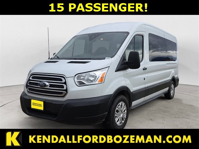 2019 Ford Transit Passenger 350 XLT Medium Roof LWB RWD with Sliding Passenger-Side Door