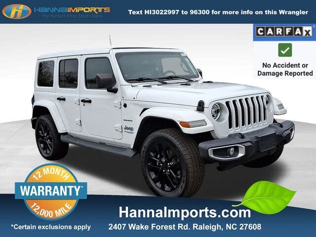 2021 Jeep Wrangler 4xe Sahara 4WD
