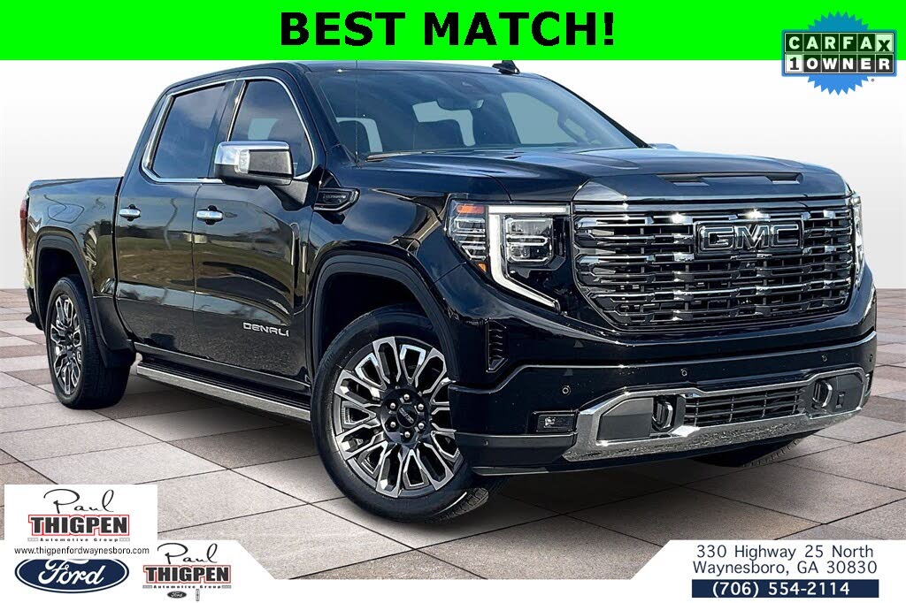 2023 GMC Sierra 1500 Denali Ultimate Crew Cab 4WD