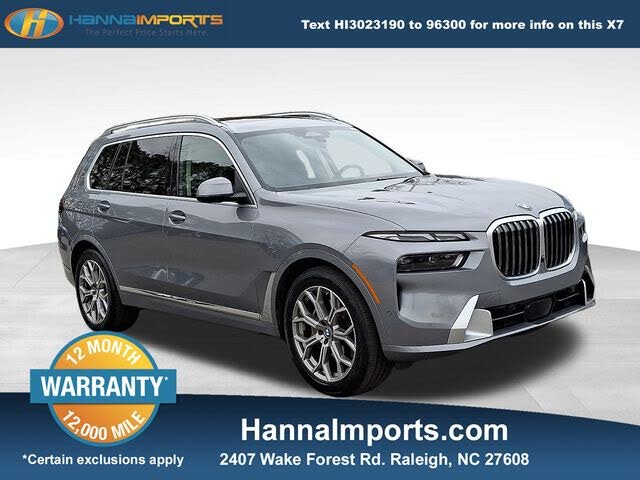 2025 BMW X7 xDrive40i AWD