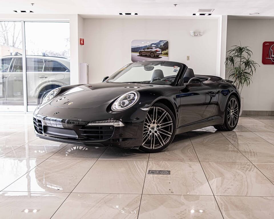 2016 Porsche 911 Carrera Black Edition Cabriolet RWD