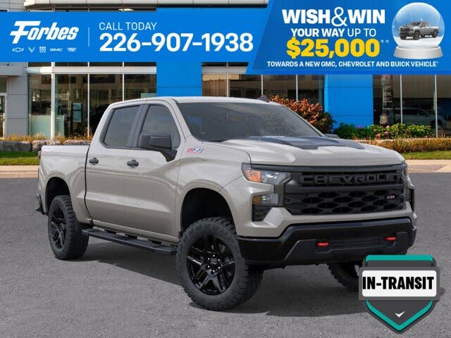 2026 Chevrolet Silverado 1500 Custom Trail Boss Crew Cab 4WD