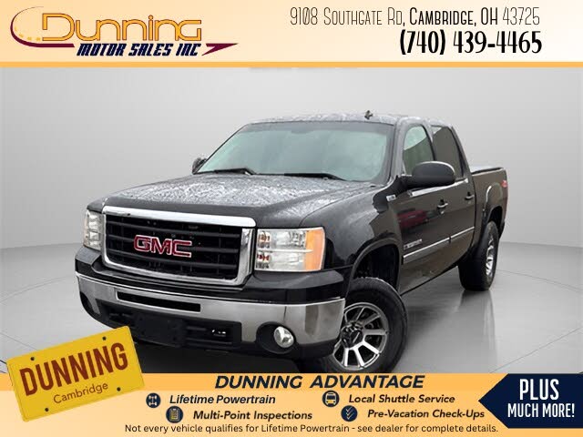 2009 GMC Sierra 1500 SLE Crew Cab 4WD
