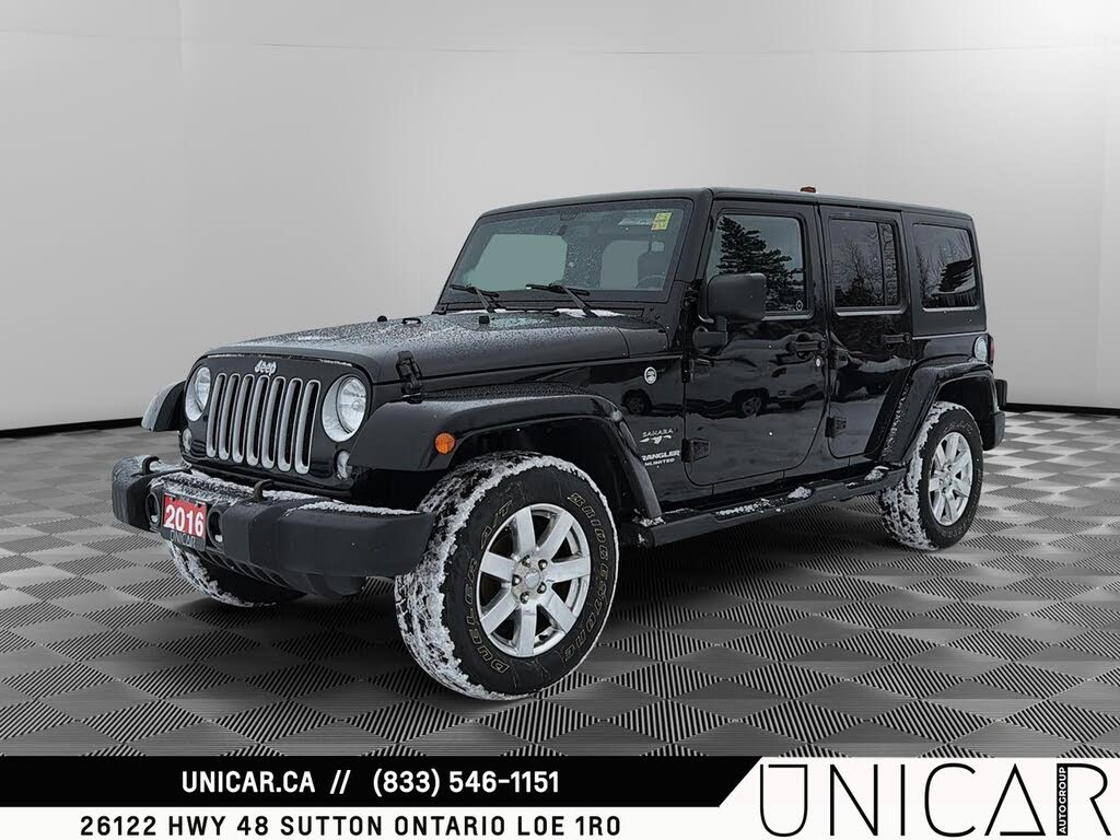 2016 Jeep Wrangler Unlimited Sahara 4WD