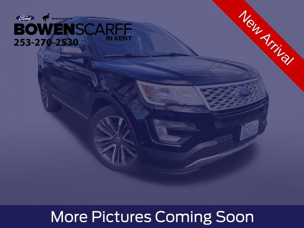 2017 Ford Explorer Platinum AWD