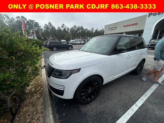 2019 Land Rover Range Rover V6 HSE 4WD
