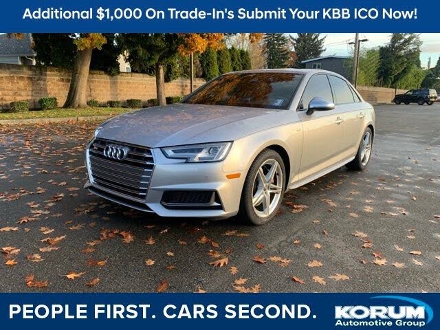 2018 Audi S4 3.0T quattro Premium Plus Sedan AWD