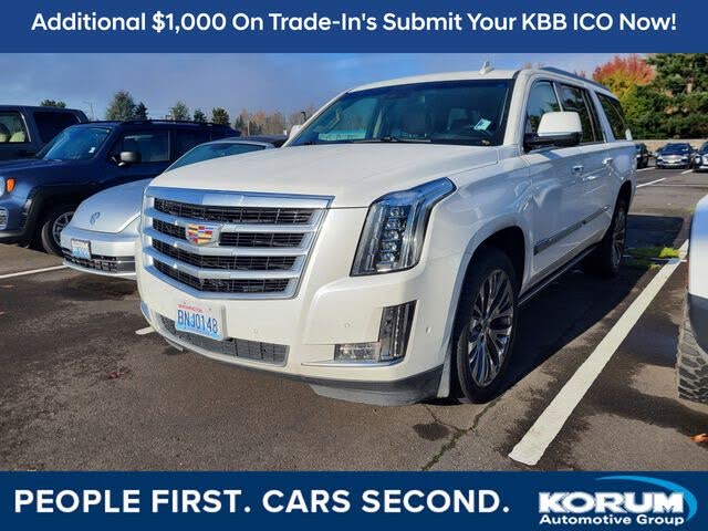 2018 Cadillac Escalade ESV Premium Luxury 4WD