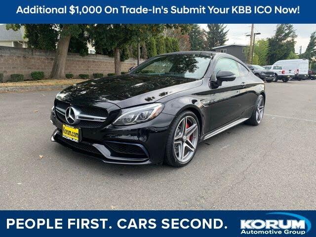 2018 Mercedes-Benz C-Class AMG C 63 S Coupe RWD