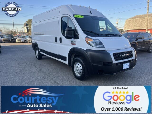 2022 RAM ProMaster 2500 159 High Roof Cargo Van FWD