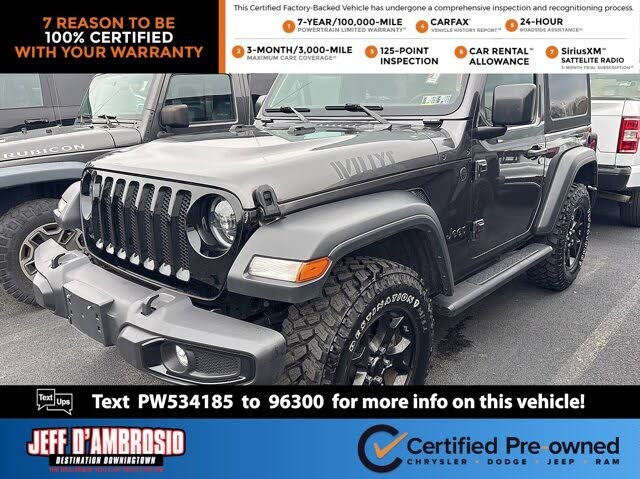 2023 Jeep Wrangler Willys 2-Door 4WD
