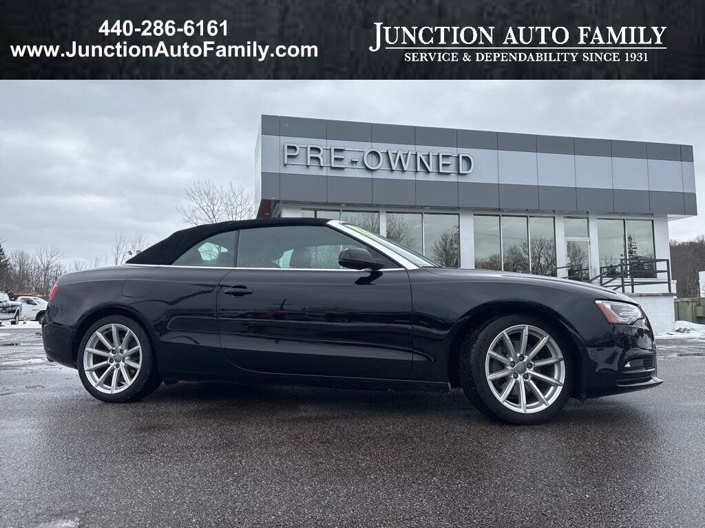 2015 Audi A5 2.0T quattro Premium Cabriolet AWD