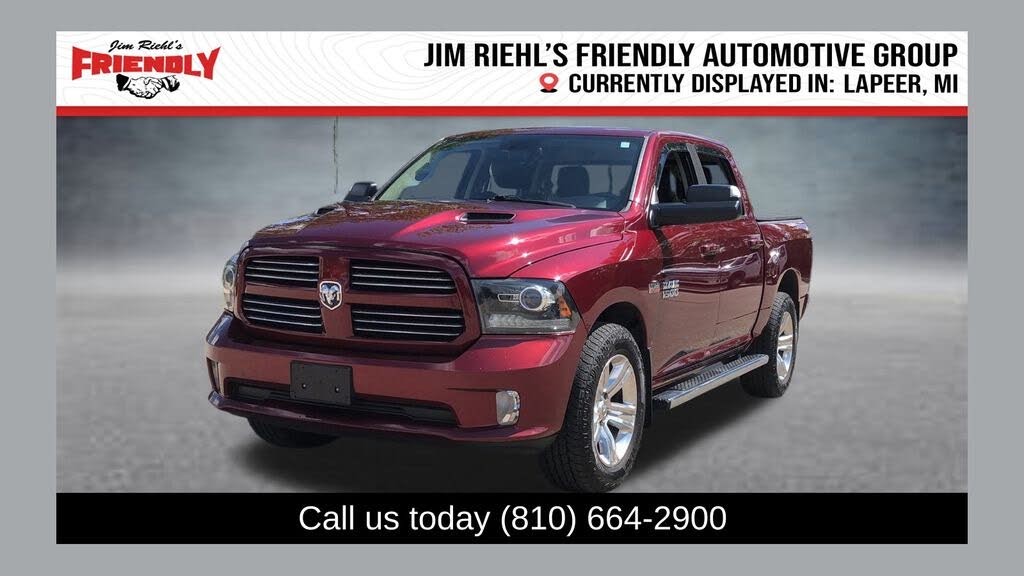 2017 RAM 1500 Sport Crew Cab 4WD