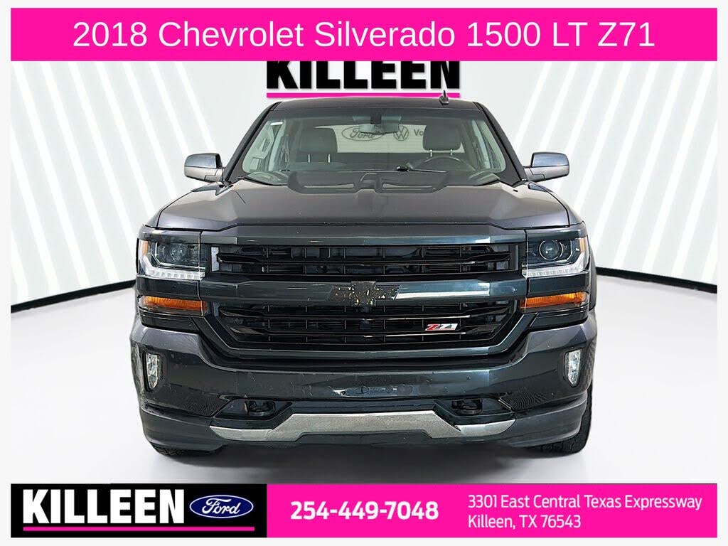 2018 Chevrolet Silverado 1500 LT Crew Cab 4WD