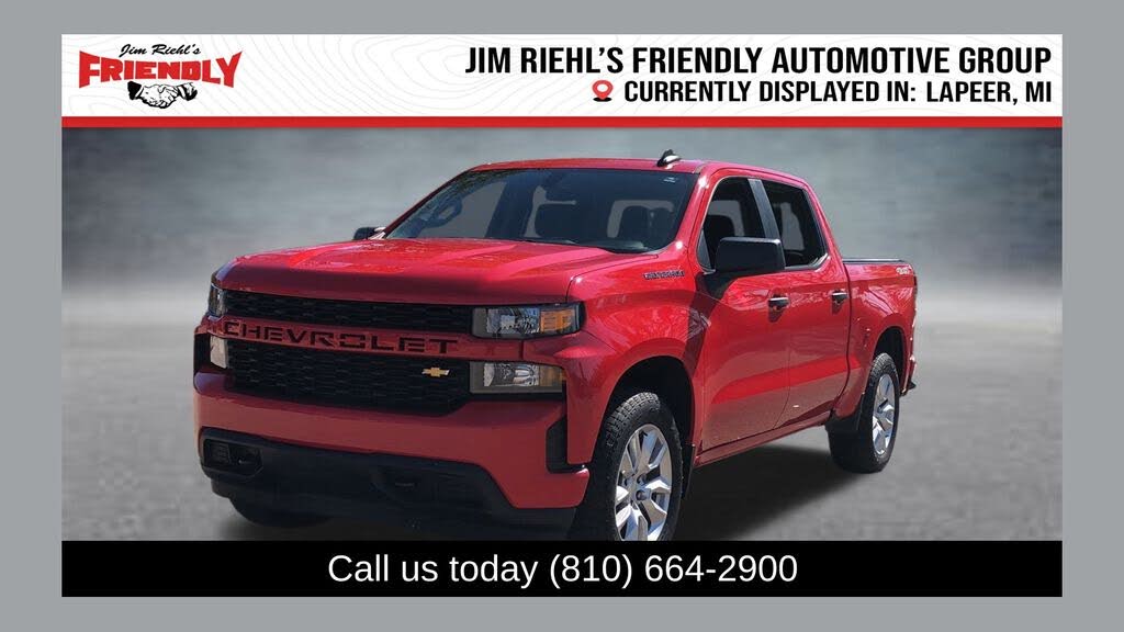 2019 Chevrolet Silverado 1500 Custom Crew Cab 4WD