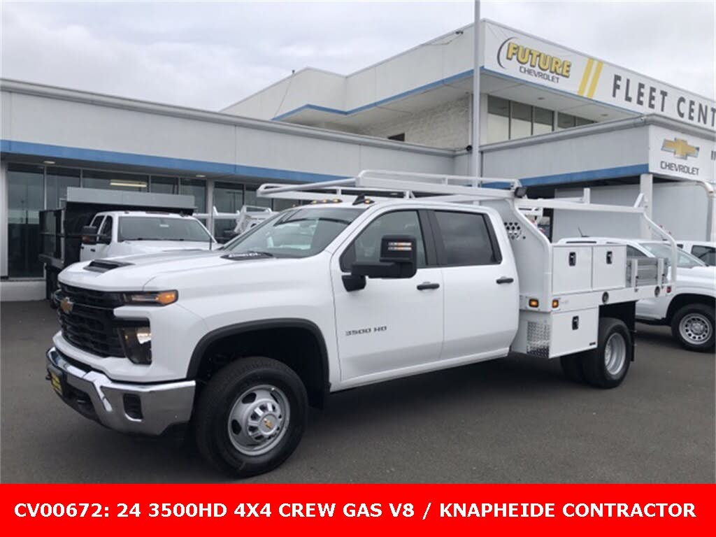 2024 Chevrolet Silverado 3500HD Work Truck Crew Cab LB 4WD
