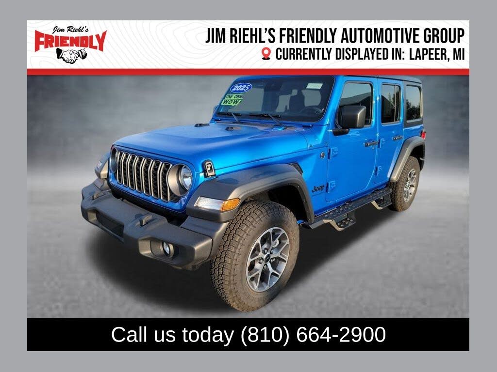 2025 Jeep Wrangler Sport S 4-Door 4WD