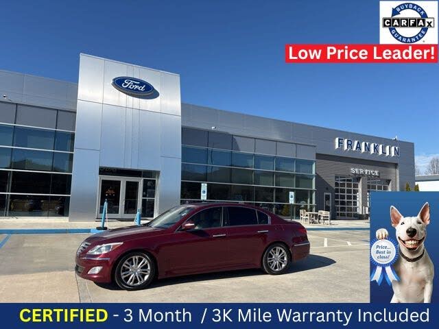 2012 Hyundai Genesis 3.8 RWD