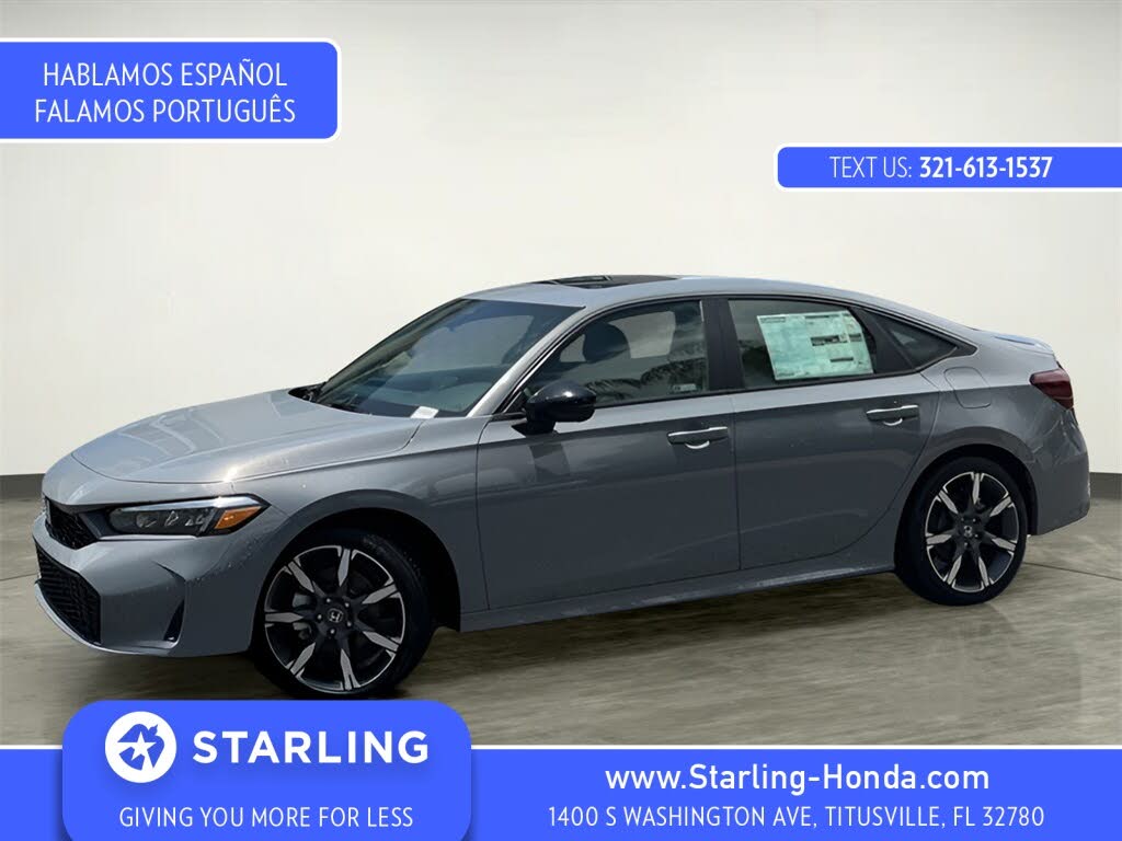 2025 Honda Civic Hybrid Sport Touring Sedan FWD