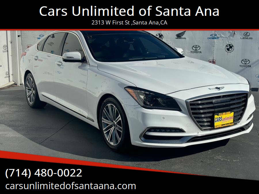 2018 Genesis G80 3.8L AWD