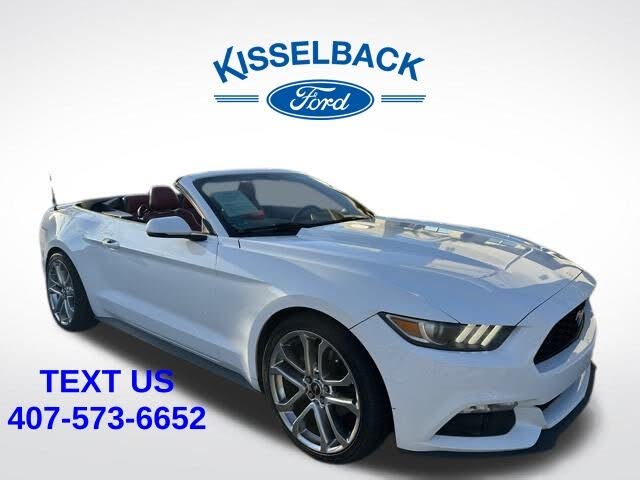 2016 Ford Mustang EcoBoost Premium Convertible RWD