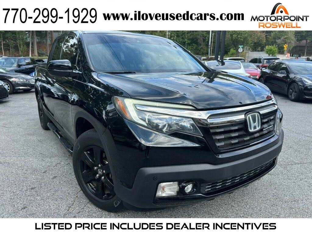2019 Honda Ridgeline Black Edition AWD