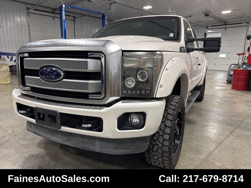 2016 Ford F-250 Super Duty Platinum Crew Cab 4WD