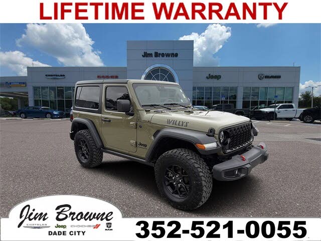 2025 Jeep Wrangler Willys 2-Door 4WD