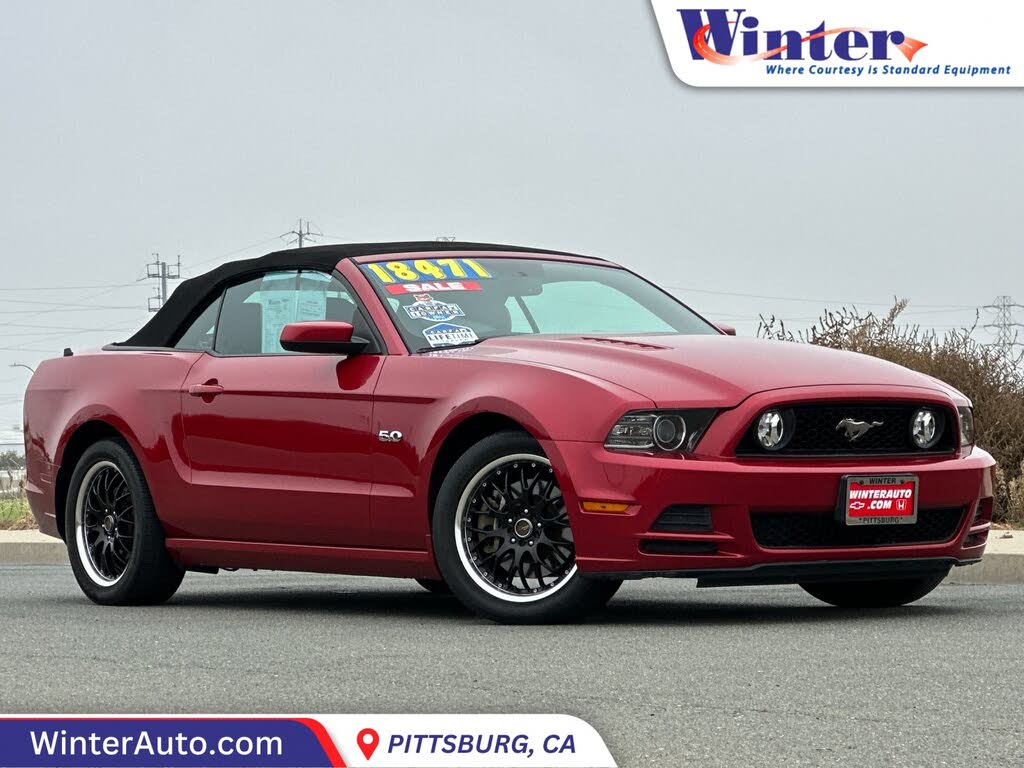 2013 Ford Mustang GT Premium Convertible RWD