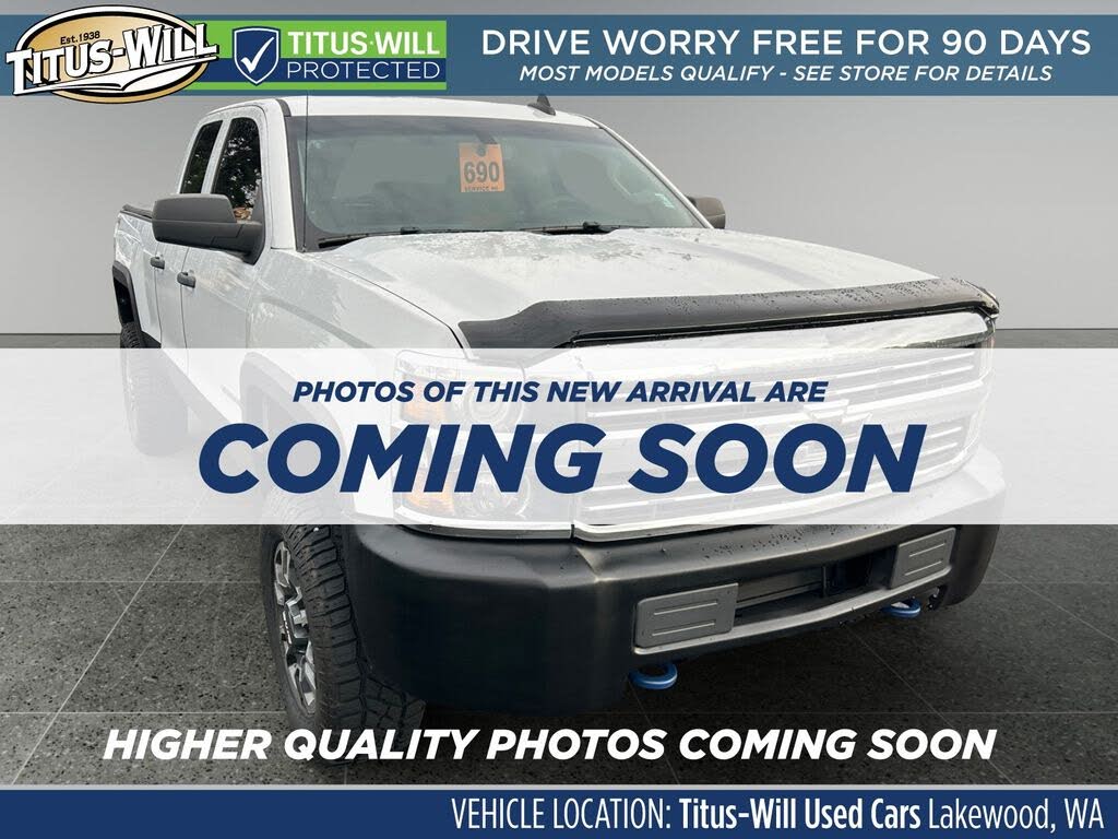2016 Chevrolet Silverado 2500HD Work Truck Double Cab 4WD