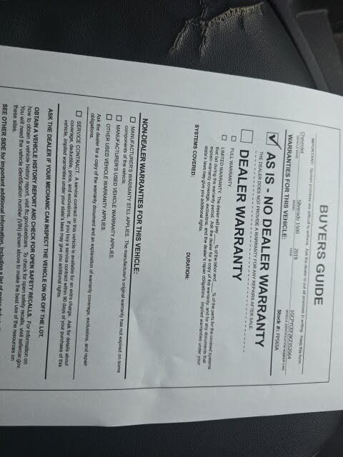 2019 Chevrolet Silverado 1500 Custom Trail Boss Crew Cab 4WD