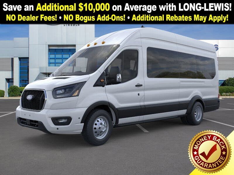 2026 Ford Transit Passenger 350 HD XLT High Roof Extended LB DRW RWD