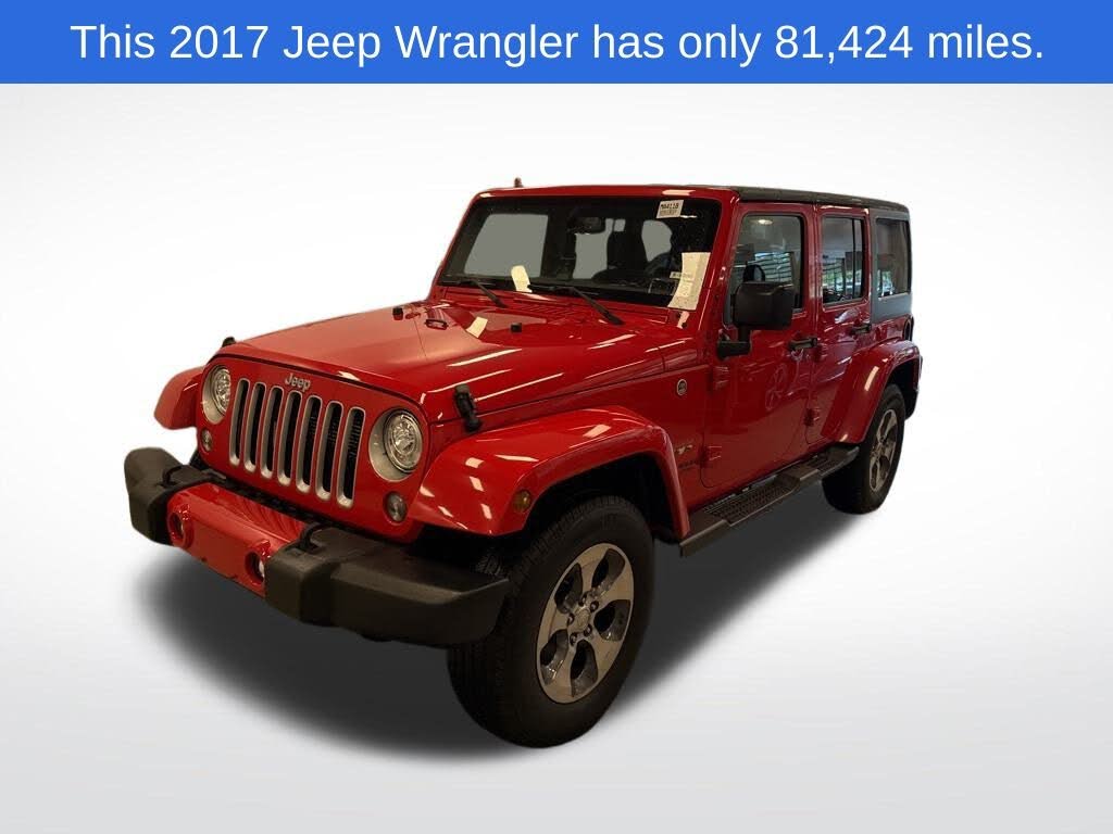 2017 Jeep Wrangler Unlimited Sahara 4WD