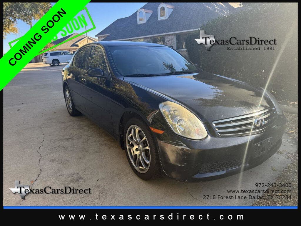 2006 INFINITI G35 Sedan RWD