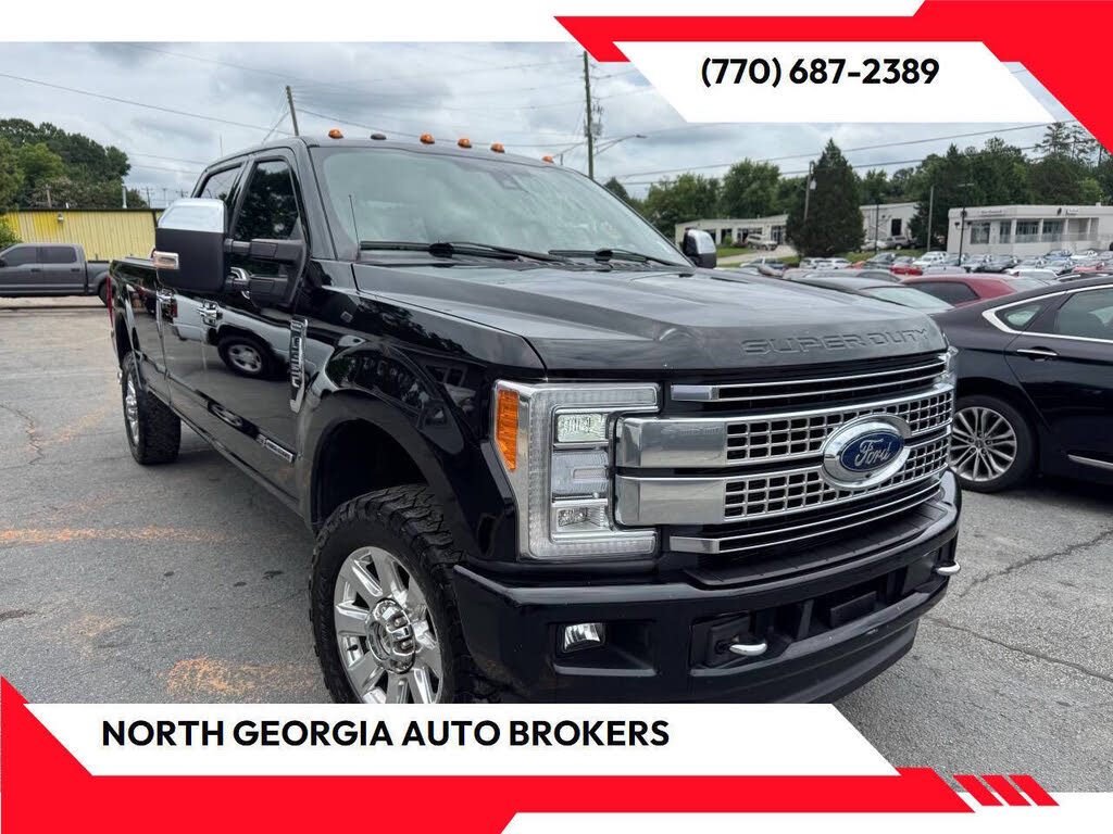 2017 Ford F-350 Super Duty Platinum Crew Cab 4WD