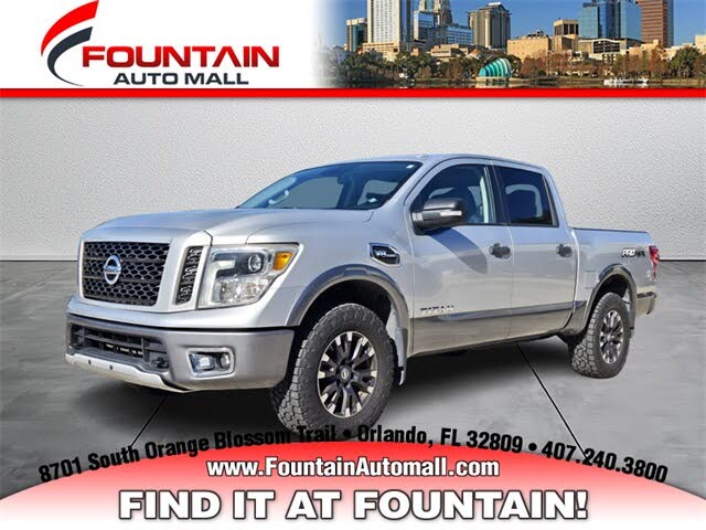 2017 Nissan Titan PRO-4X Crew Cab 4WD